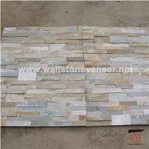 Slate Cultural Stone Cladding, Beige Slate Cultured Stone