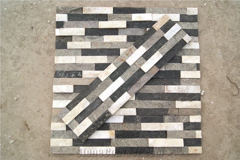Slate Cultured Stone Veneer, Slate Ledgestone Wall Panel