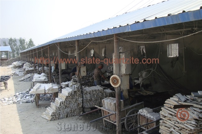 White Yellow Culture Stone Cladding, White Slate Cultured Stone