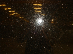 Black Galaxy Granite Slabs & Tiles