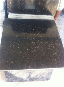 Black Galaxy Granite Slabs & Tiles