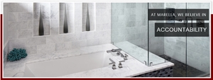 Bianco Pencilvein Marble Bath Tub Deck