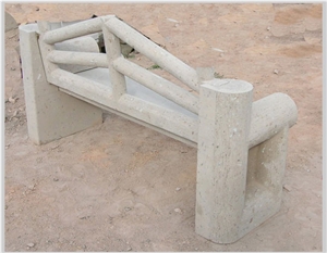 Cantera Blanco Huichapan Benches, Blanco Huichapan Cantera Urban Furniture