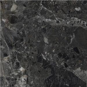 Argos Black Marble Slabs & Tiles, Greece Black Marble