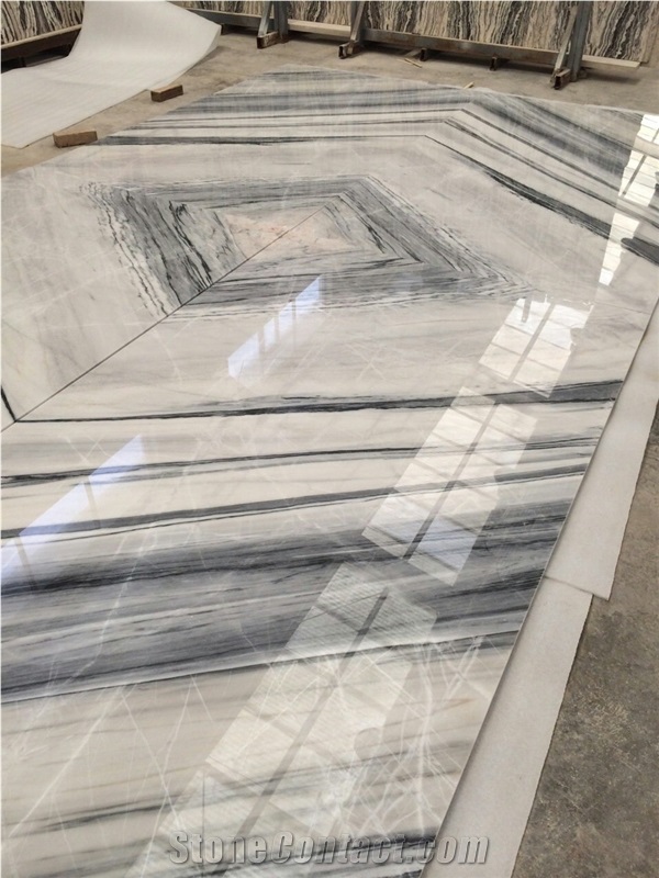 Crystal Grey Marble Iran Grey Marble Block