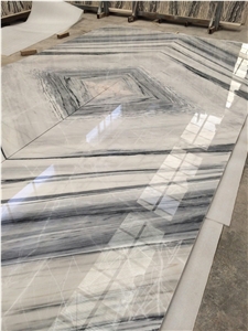 Crystal Grey Marble Iran Grey Marble Block