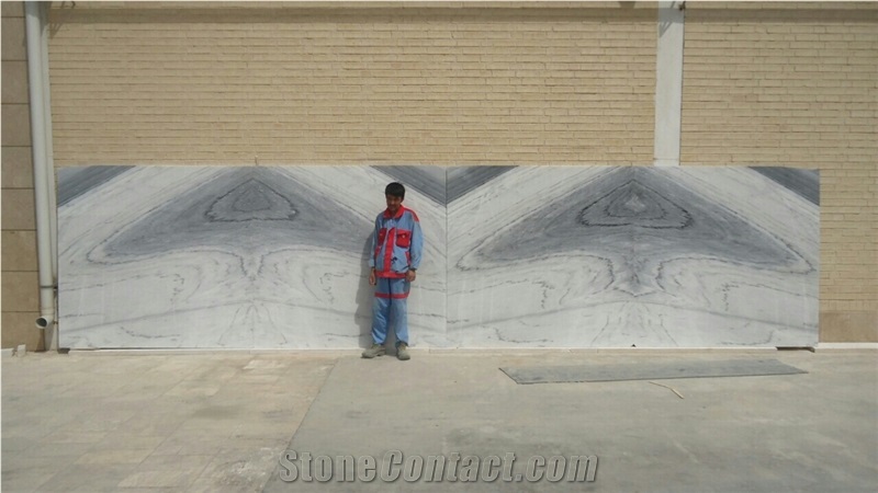 Crystal Grey Marble Iran Grey Marble Block