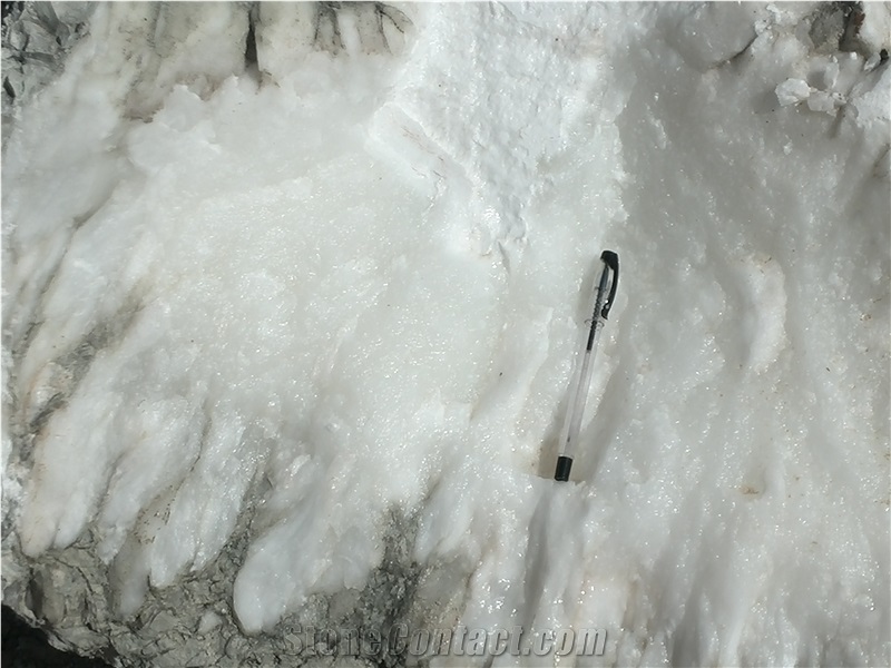 Iran White Alabaster Block