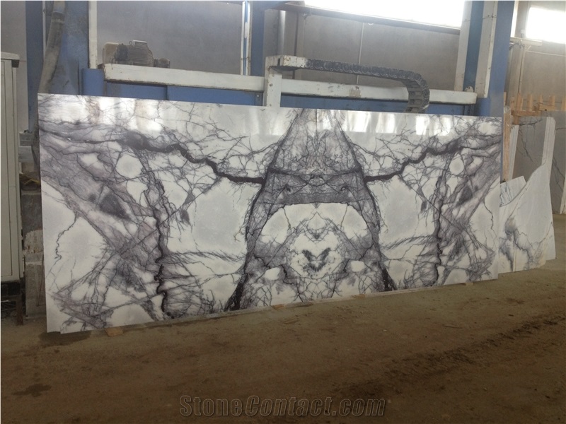 Milas Lilac Marble Block, Turkey Lilac Marble