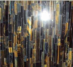 Tiger Eye Artificial Stone