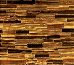 Tiger Eye Artificial Stone