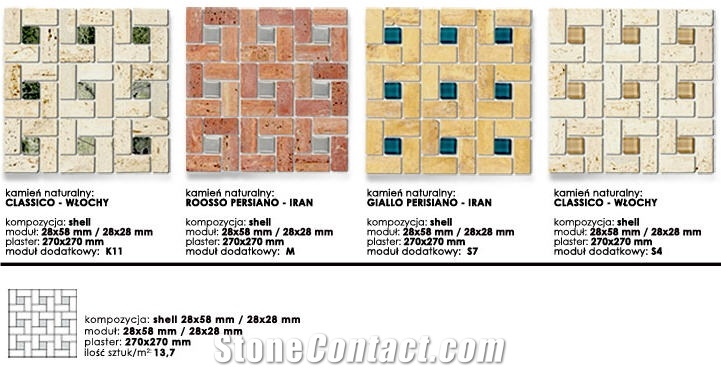 Marble Shell Mosaic