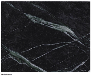 Veria Green Marble Tiles, Slabs