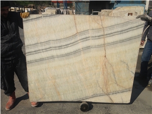 Yellow Picasso Onyx Slabs & Tiles