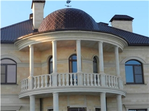 Beige Limestone Balustrades