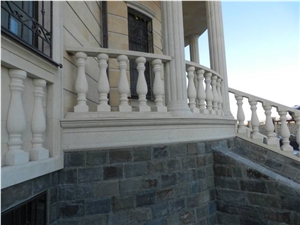 Beige Limestone Balustrades