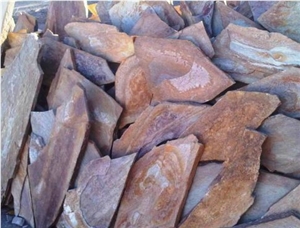 Piedra Laja Amarilla Madera Natural Flagstone