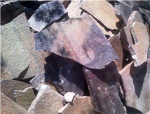 Piedra Laja Cafe Tornasol Flagstone for Landscaping, Wall Cladding