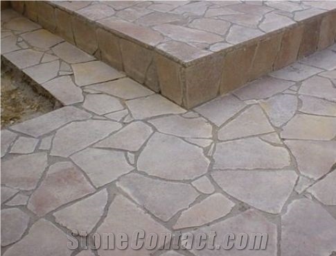 Piedra Laja Roja Corriente Flagstone Patio