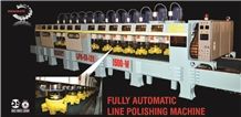 Automatic Line Polishing Machine 6brick 12 Italian Flicker Head