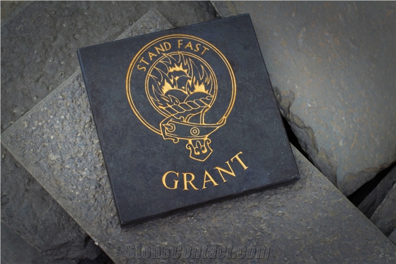 Riven Caithness Stone Name Tag