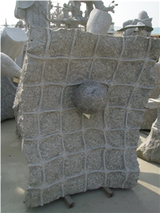 Grey Granite Abstract Sculptures