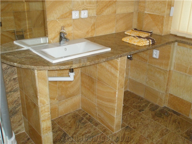 Honey Onyx Bathroom Design Project