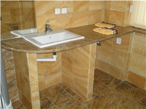 Honey Onyx Bathroom Design Project