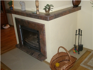 Paradiso Granite Fireplace