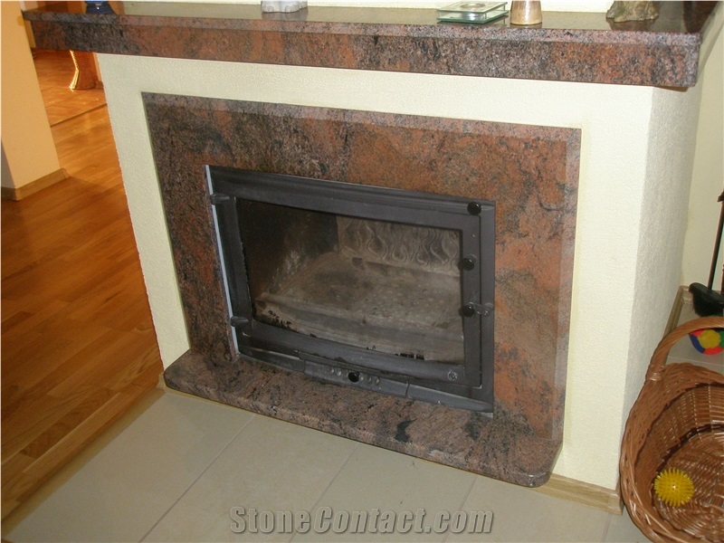 Paradiso Granite Fireplace