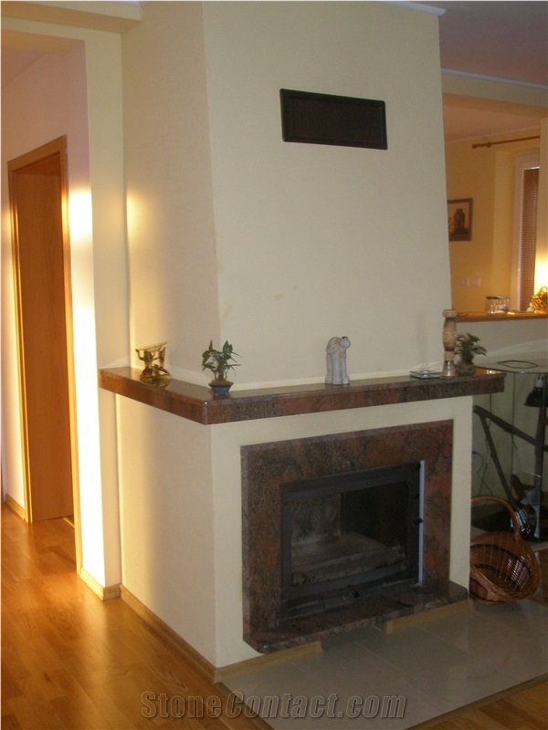 Paradiso Granite Fireplace