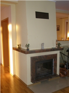 Paradiso Granite Fireplace