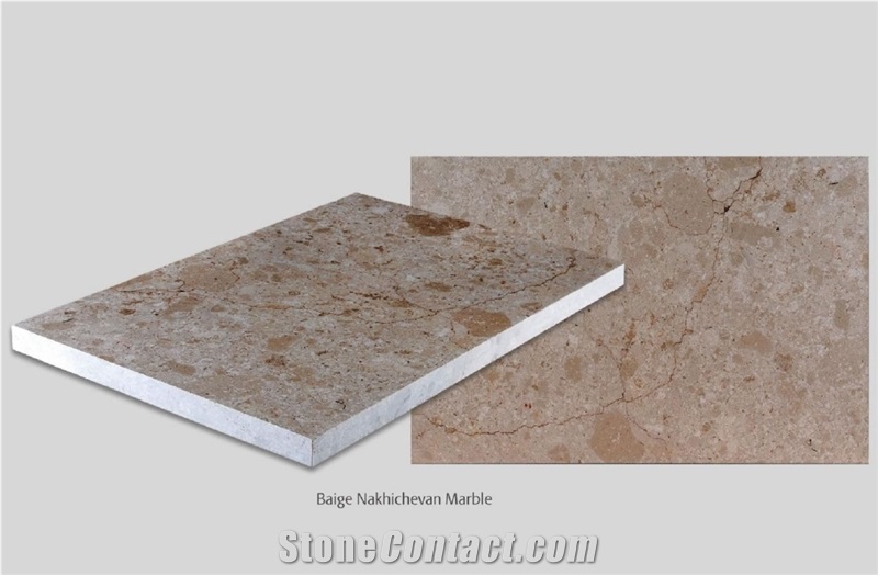 Beige Azerbaijan Marble Slabs & Tiles