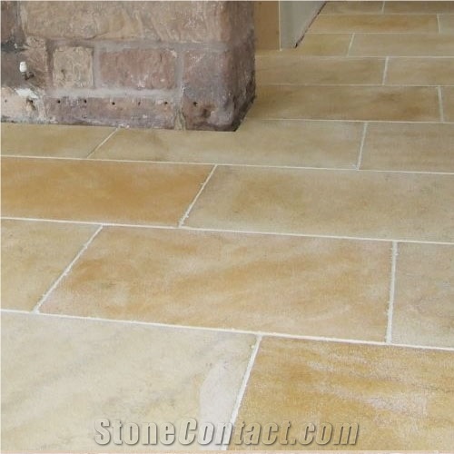 Dijon Tumbled Limestone Pattern Tiles