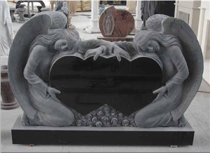 Amerian Shanxi Black Granite Memorial,Black Granite Monument & Tombstone