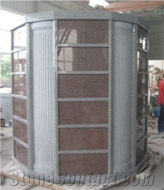 Columbarium Granite, Grey Granite Columbarium