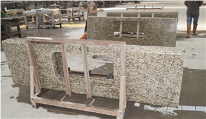 Peacock Green Granite Kitchen Countertops