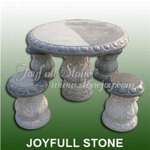 Garden Granite Table Set,Furnitures