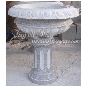 Granite Flower Pot, Garden Planter,Stone Planter Pot Granite Flower Pot, Garden Planter,Stone Planter Pot