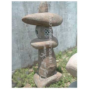 Natural Stone Granite Lanterns, Brown Stone Lanterns