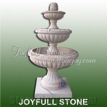 Polished Red Granite Fountain