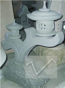 China Grey Granite Garden Lanterns China Grey Granite Garden Lanterns