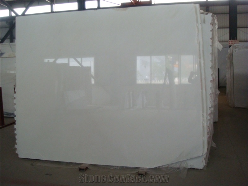 Chinese Absolute Crystal White Marble Slab Polished Tiles, Bianco Snow Marble Panel Wall Cladding,Floor Covering Pattern,Interior Walling Tile