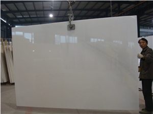 Chinese Absolute Crystal White Marble Slab Polished Tiles, Bianco Snow Marble Panel Wall Cladding,Floor Covering Pattern,Interior Walling Tile