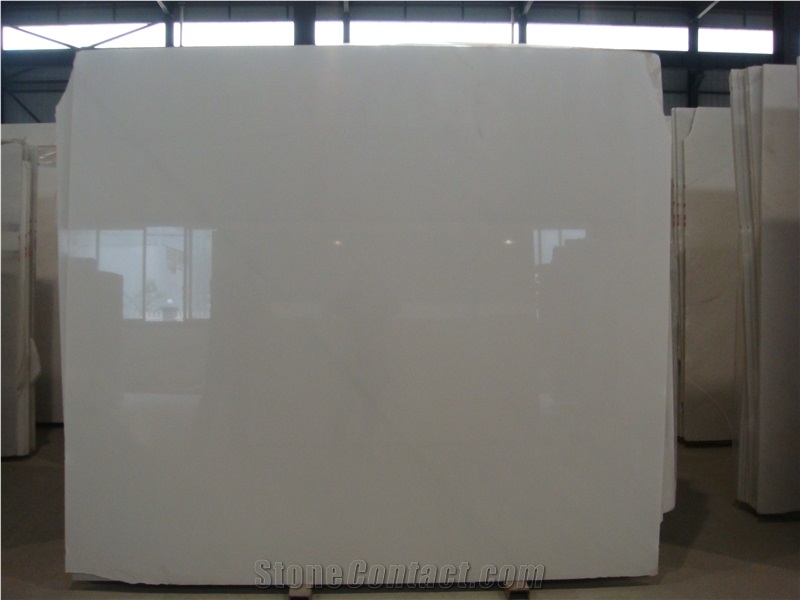Chinese Absolute Crystal White Marble Slab Polished Tiles, Bianco Snow Marble Panel Wall Cladding,Floor Covering Pattern,Interior Walling Tile