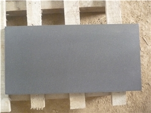Honed China Black Basalt Andesite Slabs Tiles Panel Cut to Size Wall Cladding Panel,Floor Covering Pattern,Exterior Walling Pattern Tile
