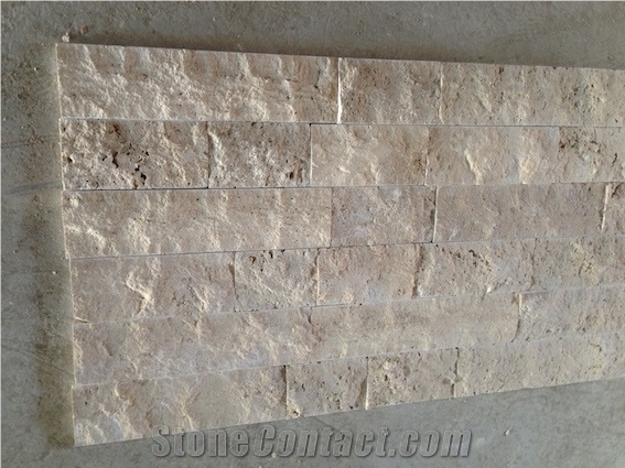 Ivory Travertine - Split Face 10xfl