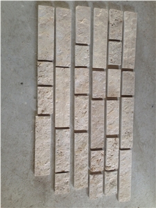 Ivory Travertine - Split Face 10xfl Ivory Travertine - Split Face 10xfl