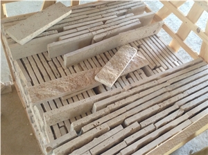 Ivory Travertine - Split Face 10xfl