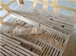 Ivory Travertine - Split Face 10xfl